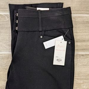 Candies Marilyn Fit Midrise Boot Cut Pants, Black